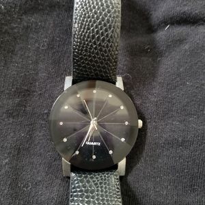 Blackface Quartz Men's watch